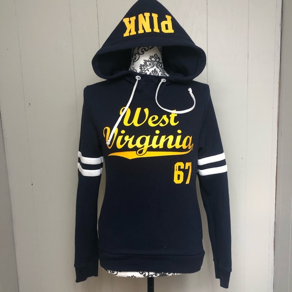 PINK Victoria's Secret Tops - Victoria’s Secret PINK West Virginia hoodie XS